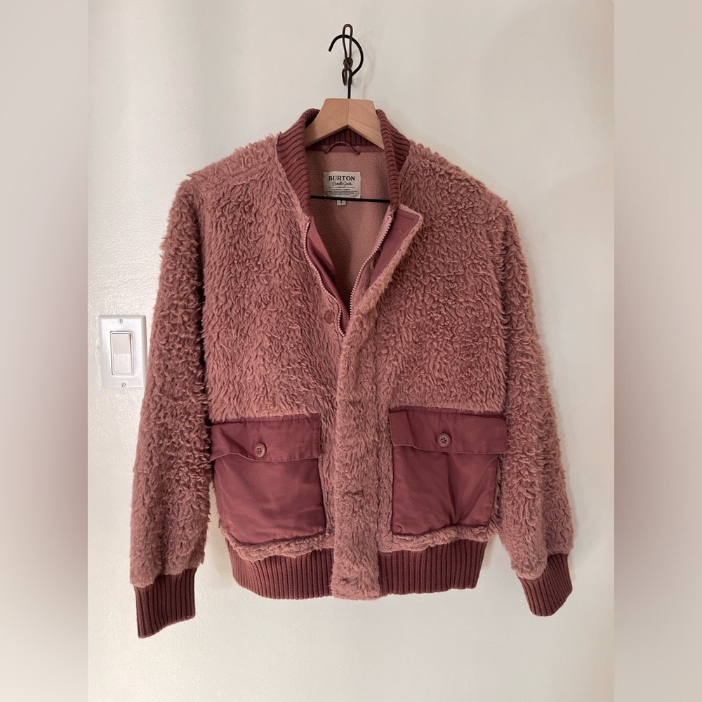 Burton full-zip Sherpa fleece